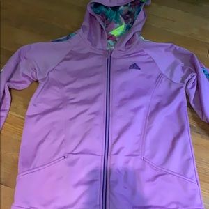 Adidas Girl’s purple Jacket